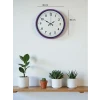 Zentime 36 Cm Mor Dekoratif Duvar Saati