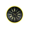 Zentime 36 Cm Sarı Dekoratif Duvar Saati