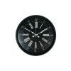 Zentime 36 Cm Siyah Dekoratif Duvar Saati