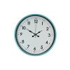 Zentime 36 Cm Turkuaz Dekoratif Duvar Saati