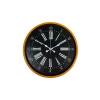Zentime 36 Cm Turuncu Dekoratif Duvar Saati