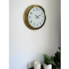 Zentime 40 Cm Gold Lüks Duvar Saati
