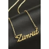 Zümrüt isimli kolye (Kişiye Özel)