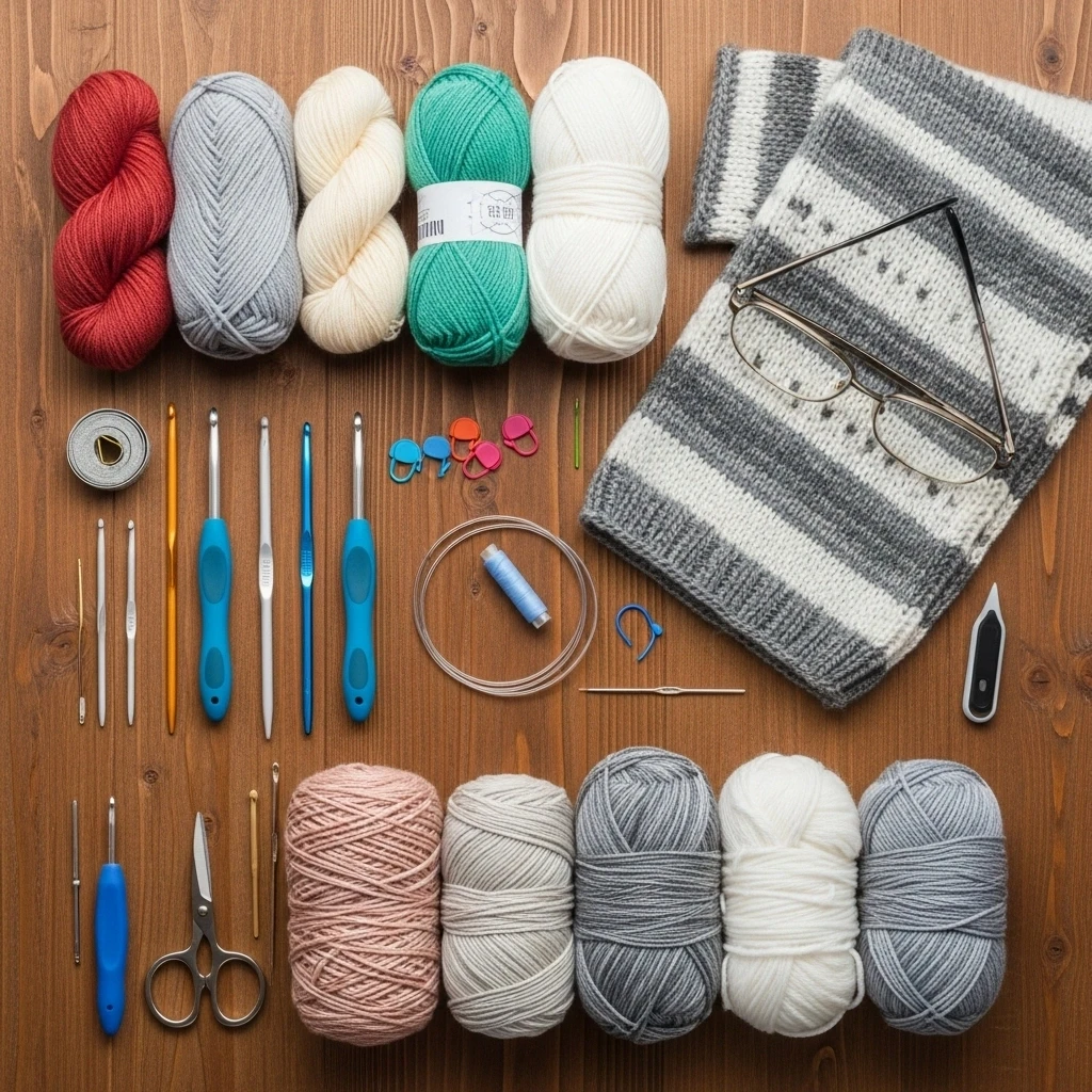 El İşi Örgü Malzemeleri