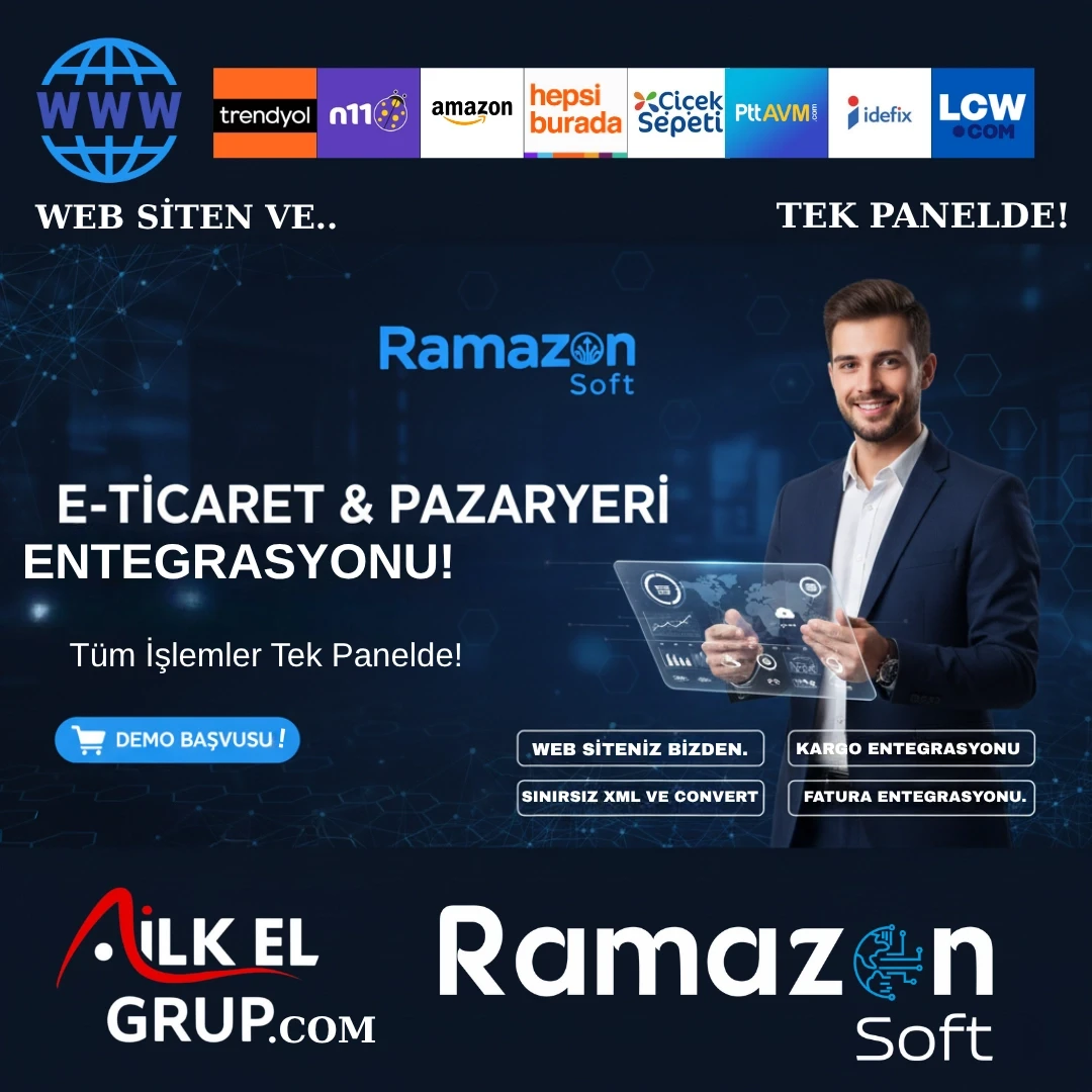 RamazonSoft - Profesyonel E-Ticaret Yazılımımız .
