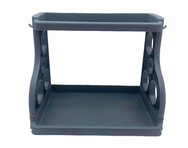 GRİ MUTFAK TEZGAH ÜSTÜ DÜZENLEYİCİ ORGANİZER (K95)