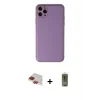 ieg™ iPhone 11 Pro Max Kılıf Yadigar Klasik - Siyah Joko Magic 5D Hayalet Cam + Pers Alüminyum Kamera Lens - KI