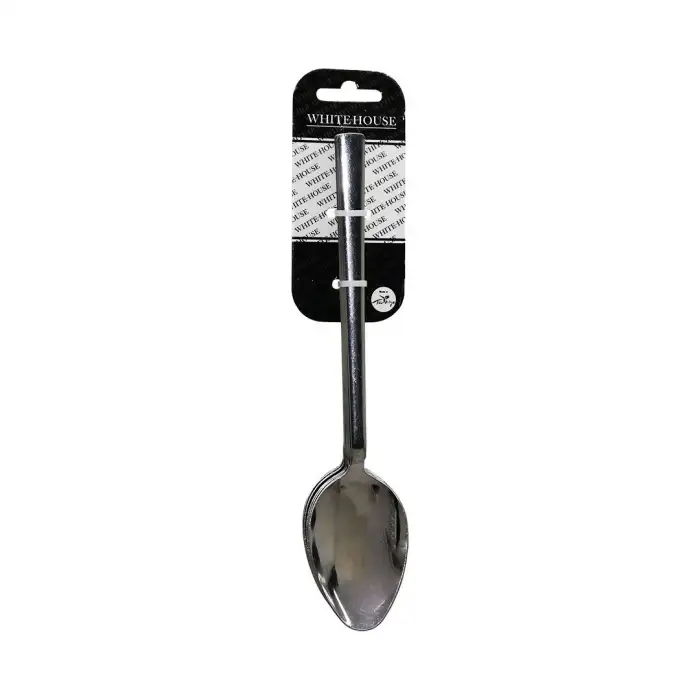 6 Parça Eko Çubuk Sade Metal Yemek Kaşık 2mm