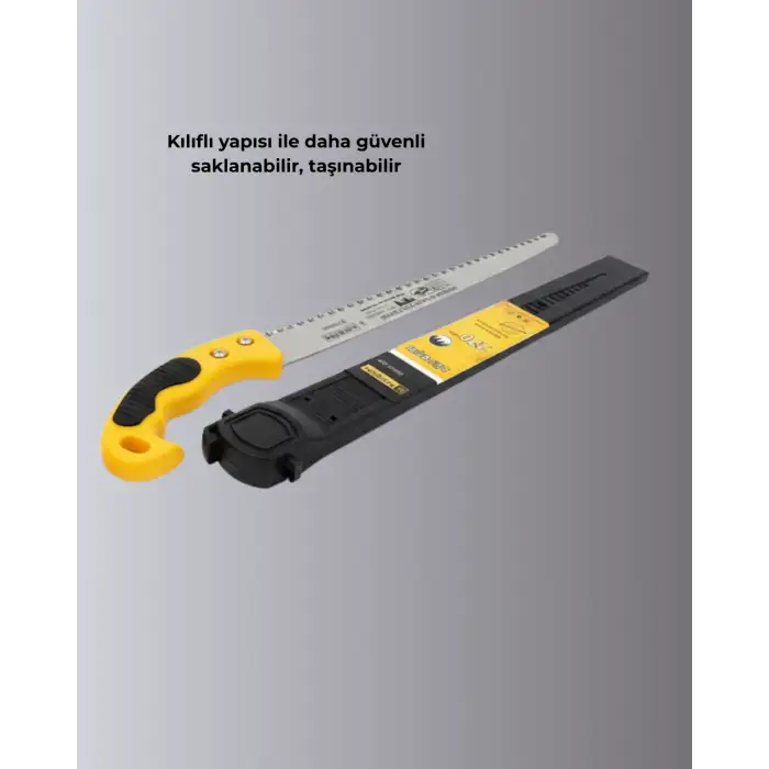 Bahçe Ve Ağaç Budama Testeresi Ergonomik Saplı