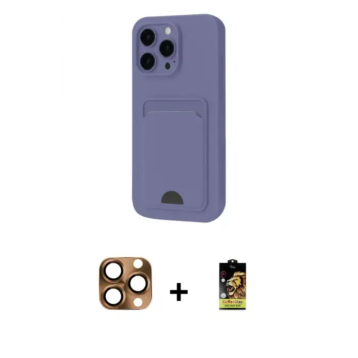 ieg™ iPhone 16 Pro Max Kılıf Vadi Çizgi Prime - Siyah Buffer Cam Ekran Koruyucu + Pers Alüminyum Kamera Lens - CLTM