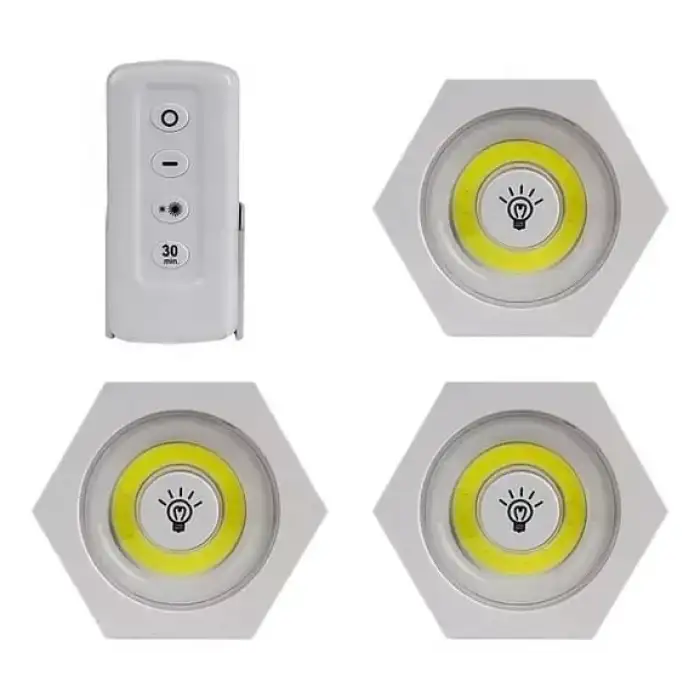 Uzaktan Kumandalı Led Işık Altı Gen [3'lü Set]