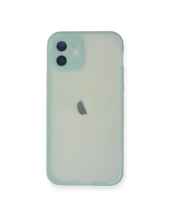Apple İphone 11 Pro Max Kılıf Montreal Silikon Kapak - Turkuaz