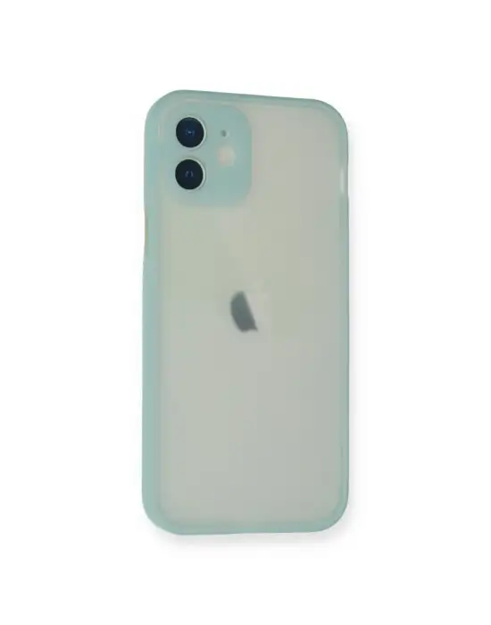 Apple İphone 11 Pro Max Kılıf Montreal Silikon Kapak - Turkuaz
