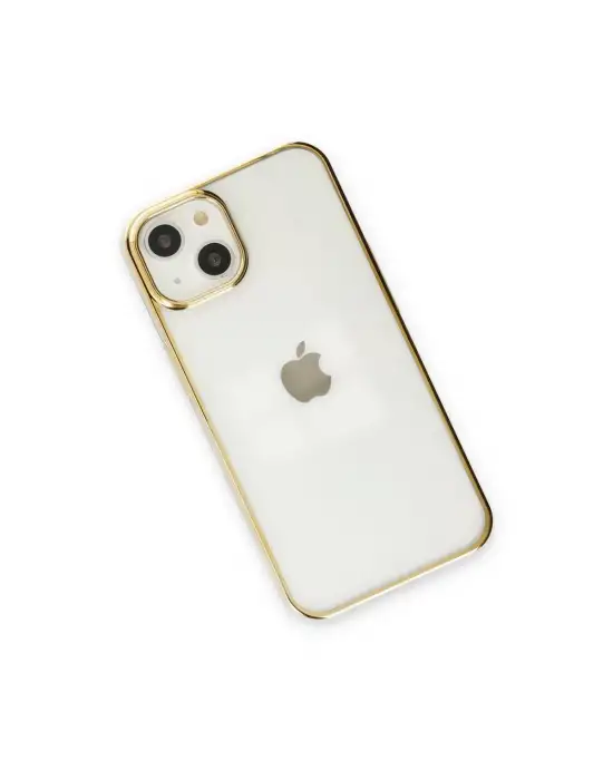 Apple İphone 14 Plus Kılıf Element Silikon - Gold