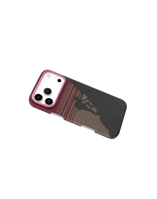 Apple İphone 17 Pro Vega Magsafe Kapak - Kırmızı