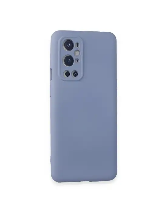 One Plus 9 Pro Kılıf Nano İçi Kadife Silikon - Mor