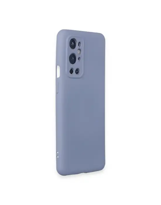One Plus 9 Pro Kılıf Nano İçi Kadife Silikon - Mor