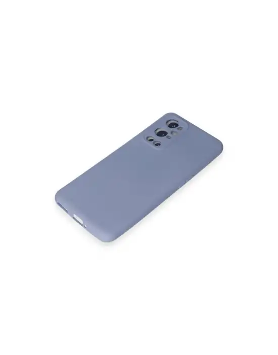 One Plus 9 Pro Kılıf Nano İçi Kadife Silikon - Mor