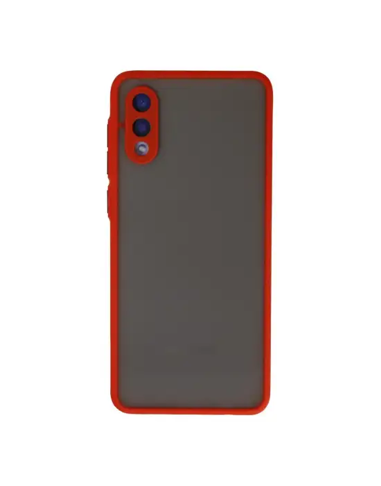 Samsung Galaxy A02 Kılıf Montreal Silikon Kapak - Kırmızı