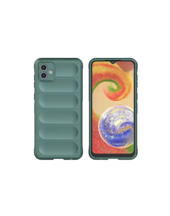 Samsung Galaxy A05 Kılıf Optimum Silikon - Koyu Yeşil