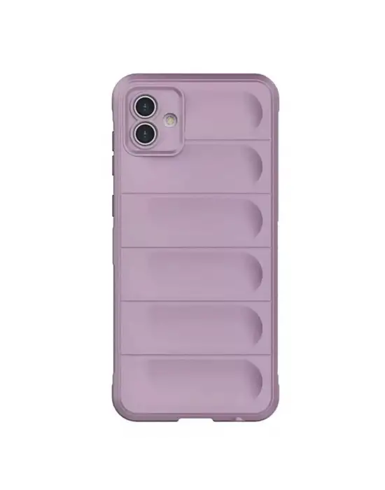 Samsung Galaxy A05 Kılıf Optimum Silikon - Mor