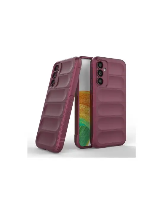Samsung Galaxy A15 4g Kılıf Optimum Silikon - Bordo
