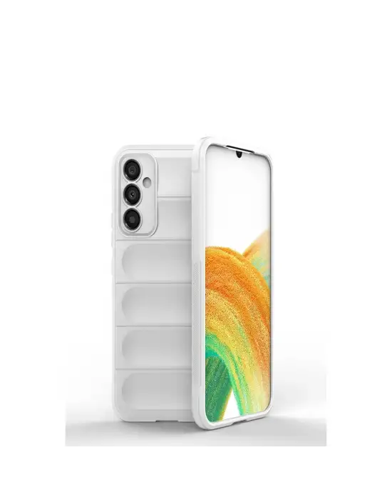 Samsung Galaxy A15 4g Kılıf Optimum Silikon - Krem