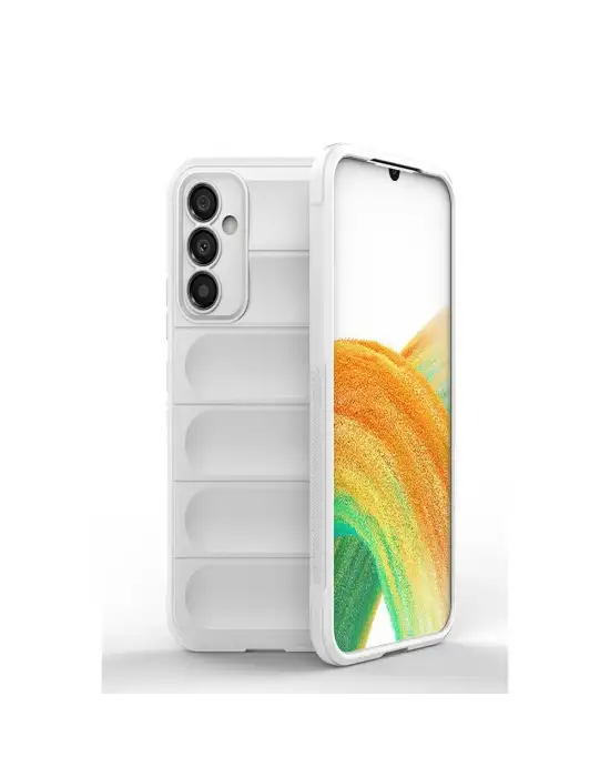 Samsung Galaxy A25 5g Kılıf Optimum Silikon - Krem