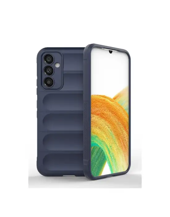 Samsung Galaxy A25 5g Kılıf Optimum Silikon - Lacivert
