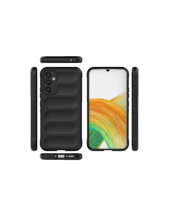 Samsung Galaxy A25 5g Kılıf Optimum Silikon - Siyah