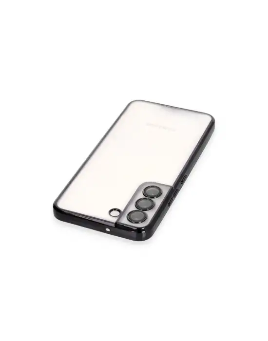 Samsung Galaxy S22 Kılıf Razer Lensli Silikon - Siyah