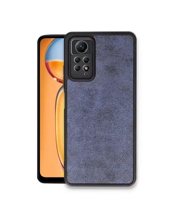 Xiaomi Redmi Note 12 Pro 4g Kılıf Aras Deri Kapak - Lacivert