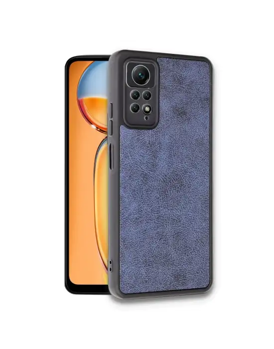 Xiaomi Redmi Note 12 Pro 4g Kılıf Aras Deri Kapak - Lacivert