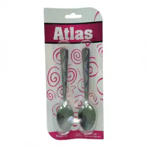 6 Parça  Metal Tatlı Kaşık