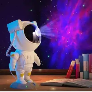 Astronot, Galaksi, Projektör, Uzaktan Kumandalı, Gece Lambası Bwr-47