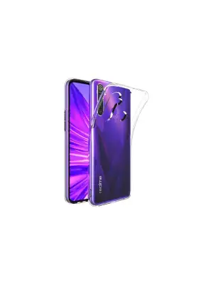 Realme 5i Kılıf Lüx Şeffaf Silikon