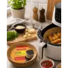 100 Parça Airfryer Kağıdı Tek Kullanımlık Temiz Pişirme Kağıdı