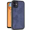 Apple İphone 11 Kılıf Aras Deri Kapak - Lacivert