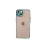 Apple İphone 13 Mini Kılıf Montreal Silikon Kapak - Yeşil