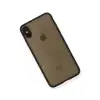 Apple İphone Xs Max Kılıf Montreal Silikon Kapak - Siyah