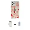 ieg™ iPhone 12 Pro Max Kılıf Eksen Asil Prime - Siyah Joko Magic 5D Cam + Shine Kamera Lens - GD