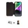 ieg™ iPhone 13 Pro Max Kılıf Siluet Minimal Serisi - Şeffaf Maxco Cam Ekran Koruyucu + Rainbow Kamera Lens Koruma Cam - MR
