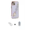 ieg™ iPhone 14 Kılıf Nova Işık Prime - Siyah Joko Magic 5D Cam + Diamond Kamera Lens - YL