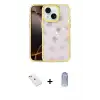 ieg™ iPhone 14 Kılıf Odak Prime - Siyah Joko Magic 5D Cam + Diamond Kamera Lens - PE