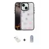 ieg™ iPhone 14 Kılıf Odak Prime - Siyah Joko Magic 5D Cam + Diamond Kamera Lens - PE