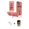 ieg™ iPhone 14 Kılıf Vadi Form Prime - Siyah Buffer Cam Ekran Koruyucu + Diamond Kamera Lens - YL