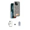 ieg™ iPhone 14 Kılıf Vadi Klasik Serisi - Siyah Joko Magic 5D Cam + Shine Kamera Lens - YL