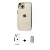ieg™ iPhone 14 Kılıf Vadi Minimal - Siyah Joko Magic 5D Cam + Shine Kamera Lens - SH
