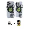 ieg™ iPhone 14 Pro Max Kılıf Nova Doku Koleksiyonu - Siyah Buffer Cam Ekran Koruyucu + Bilvis Titan Kamera Lens - SH