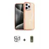 ieg™ iPhone 16 Pro Max Kılıf Nova Asil Prime - Siyah Joko Magic 5D Hayalet Cam + Pers Alüminyum Kamera Lens - GS
